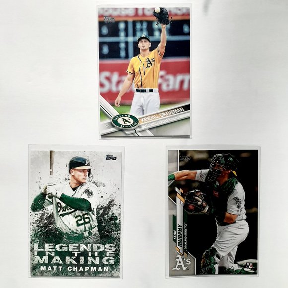 Oakland Athletics 9 Card Lot - BBL [20_2] - Picture 3 of 8